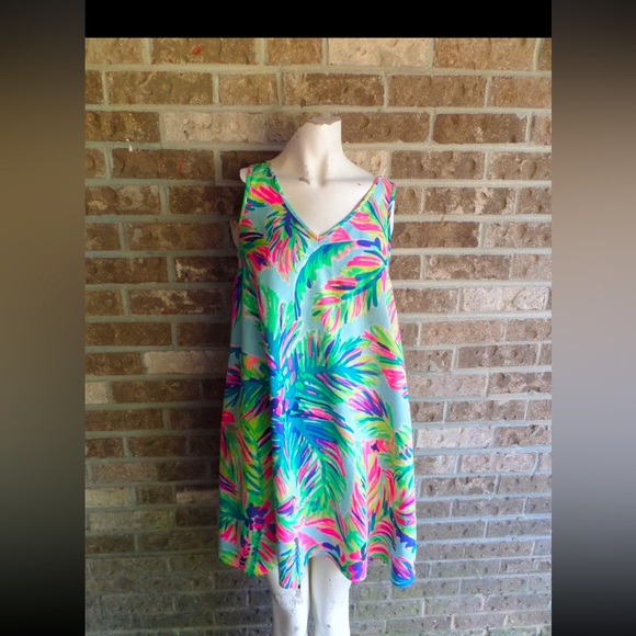 Lilly Pulitzer Dresses & Skirts - Lilly Pulitzer Printed Vibrant Color Sleeveless Dress sz XS